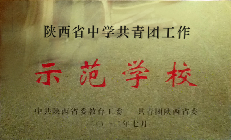 陕西省中学共青团工作示范学校